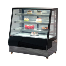 Bolo criativo display frigorífico durável display stand vitrine